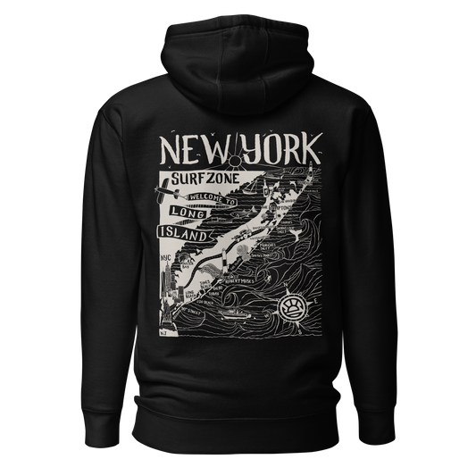 NEW YORK Unisex Map Hoodie