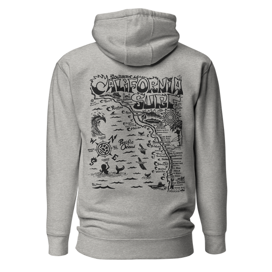 SOCAL Unisex Map Hoodie