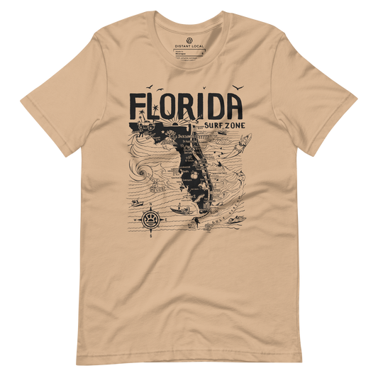 FLORIDA Unisex Map T-Shirt