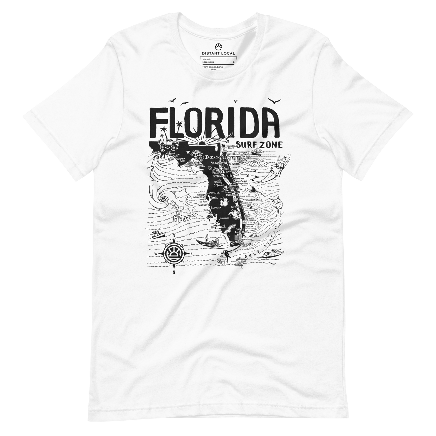 FLORIDA Unisex Map T-Shirt