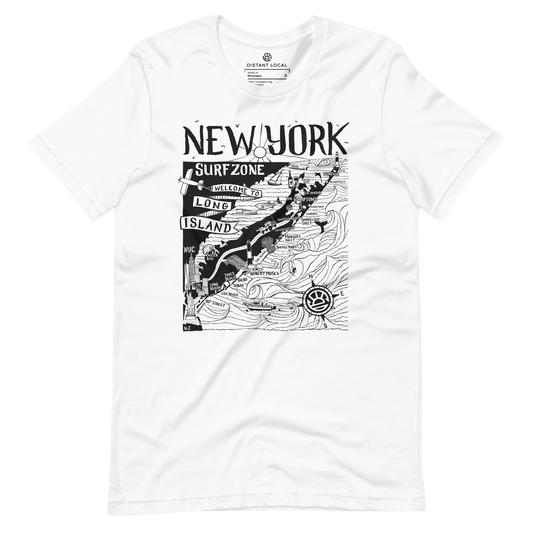 NEW YORK Unisex Map T-Shirt