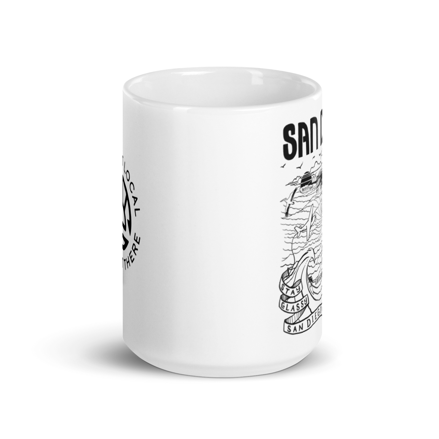 SAN DIEGO Map Mug