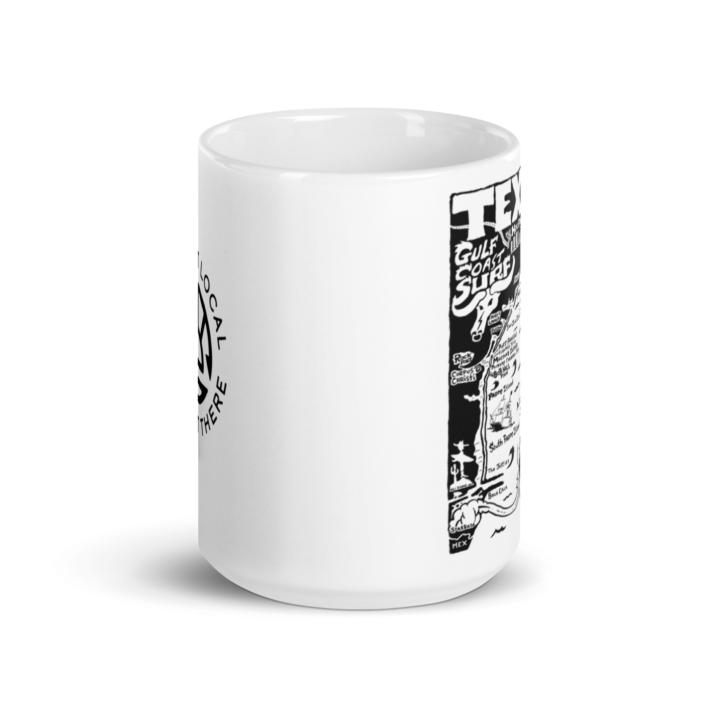 TEXAS Map Mug