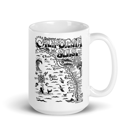SOCAL Map Mug