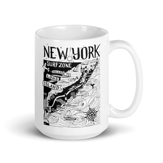 NEW YORK Map Mug