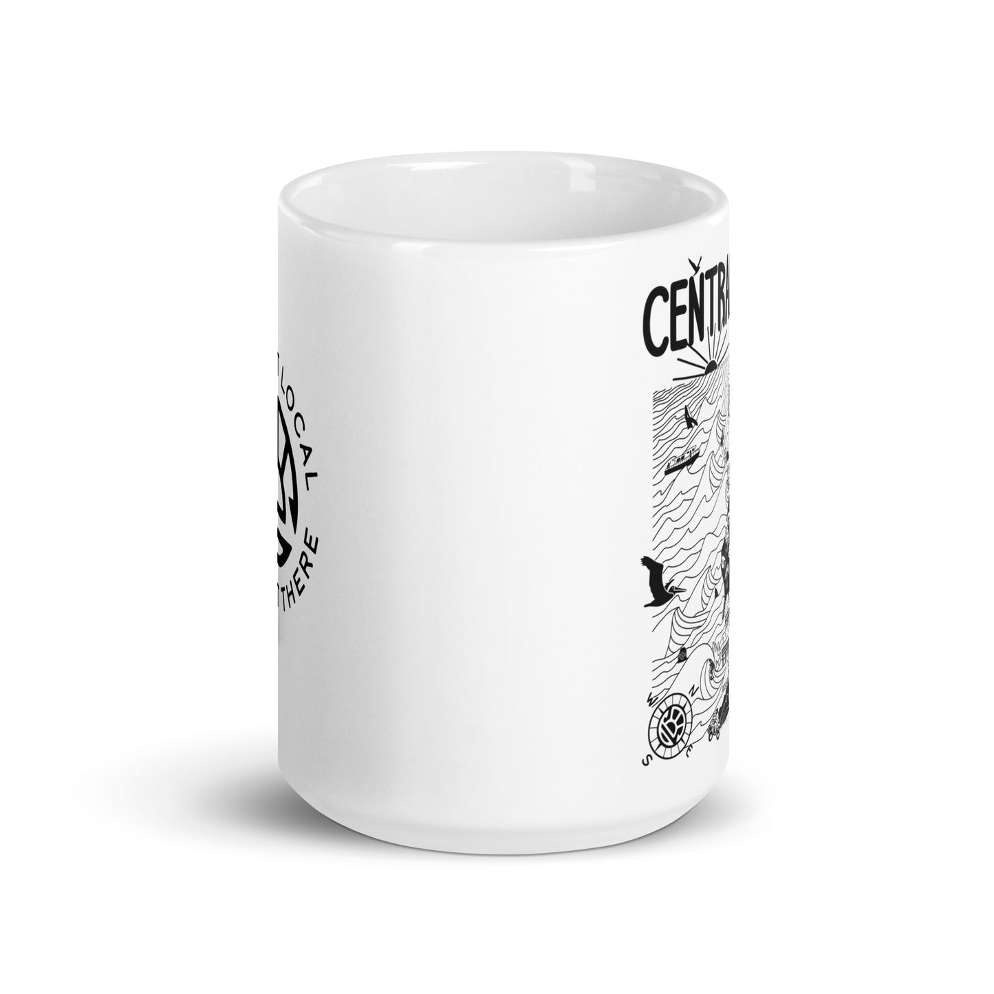 CENTRAL CALIFORNIA Map Mug