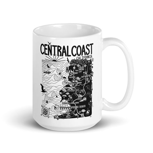 CENTRAL CALIFORNIA Map Mug
