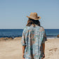 Stay Glassy Aloha Shirt - San Diego Surf Map