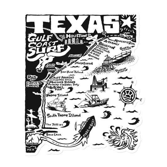 Texas Gulf Coast | Map Magnet
