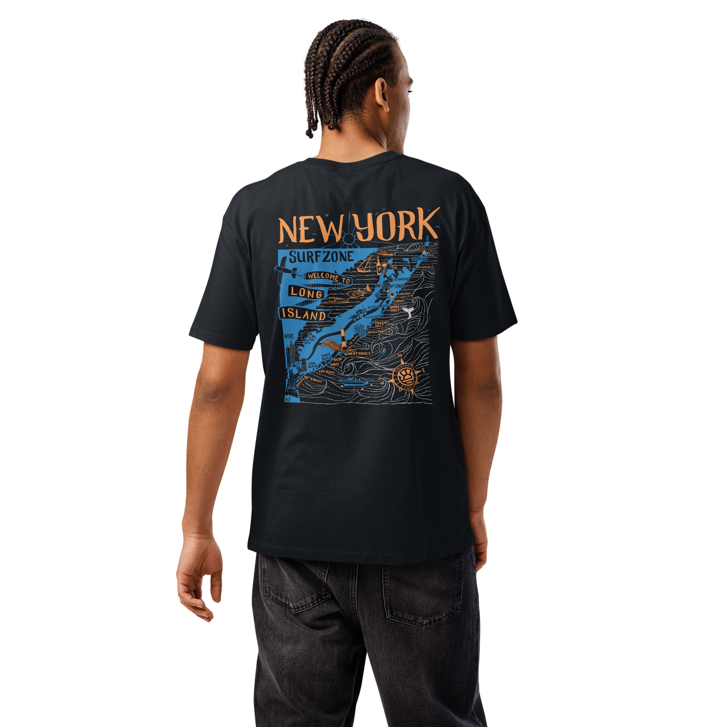 New York Surf Map / Special Team Edition