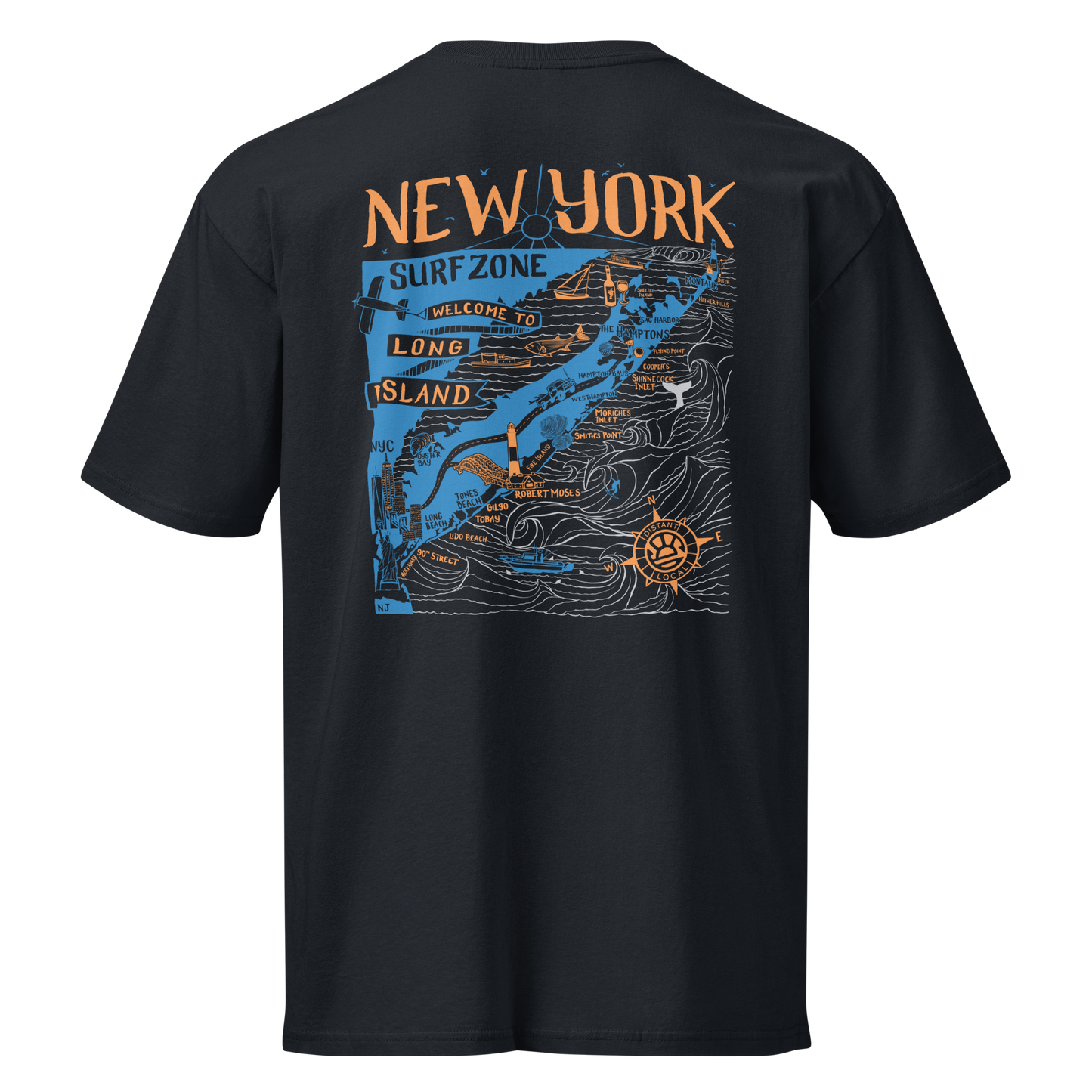 New York Surf Map / Special Team Edition