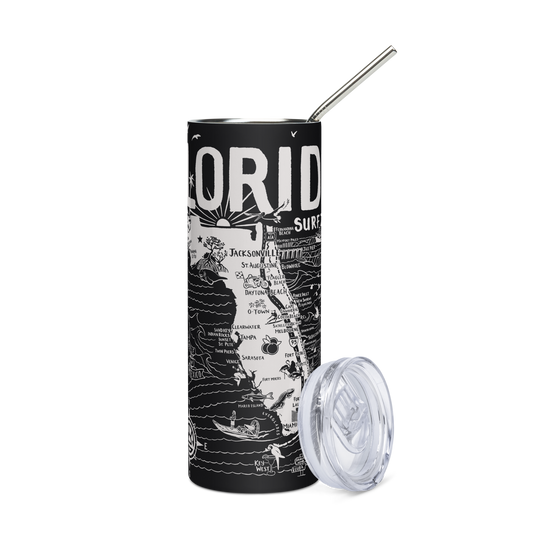 FLORIDA Stainless Steel Map Tumbler