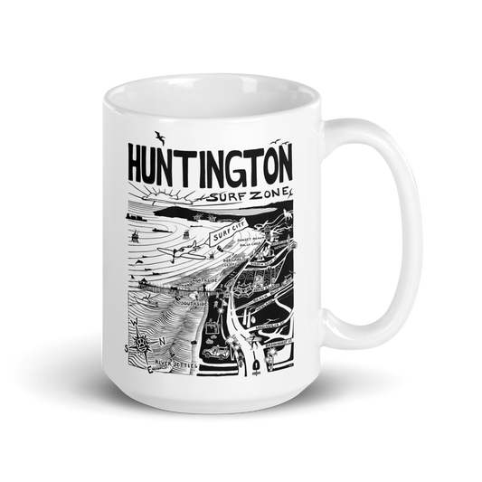 HUNTINGTON Map Mug