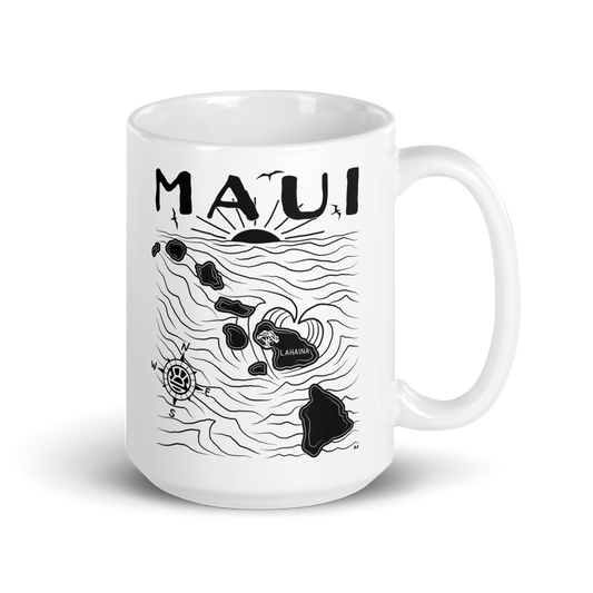 MAUI FUNDRAISER MAP Mug