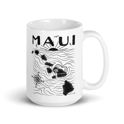 MAUI FUNDRAISER MAP Mug