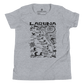 LAGUNA Kids Unisex Map T-Shirt