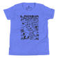 LAGUNA Kids Unisex Map T-Shirt