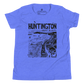 HUNTINGTON Kids Unisex Map T-Shirt
