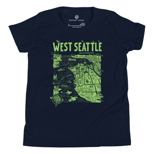 WEST SEATTLE Youth Short Sleeve T-Shirt