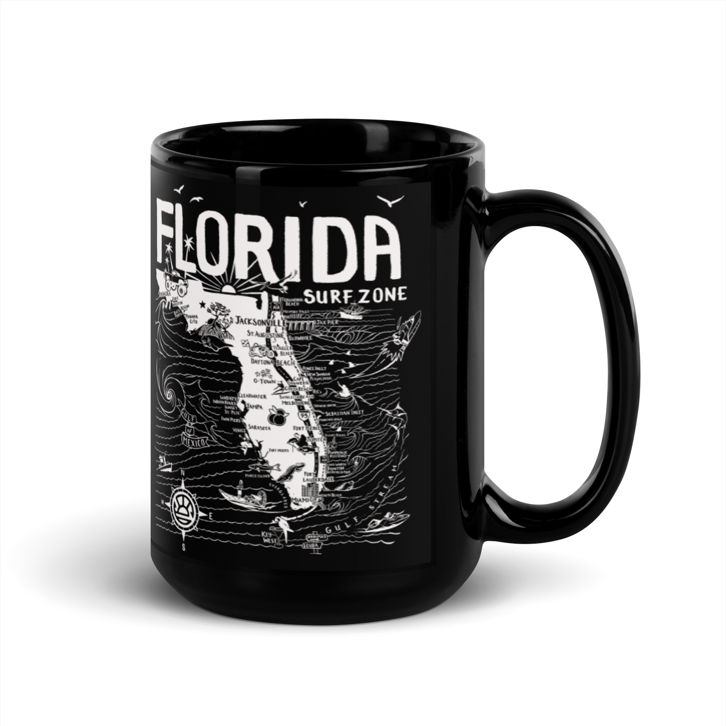 FLORIDA Map Mug
