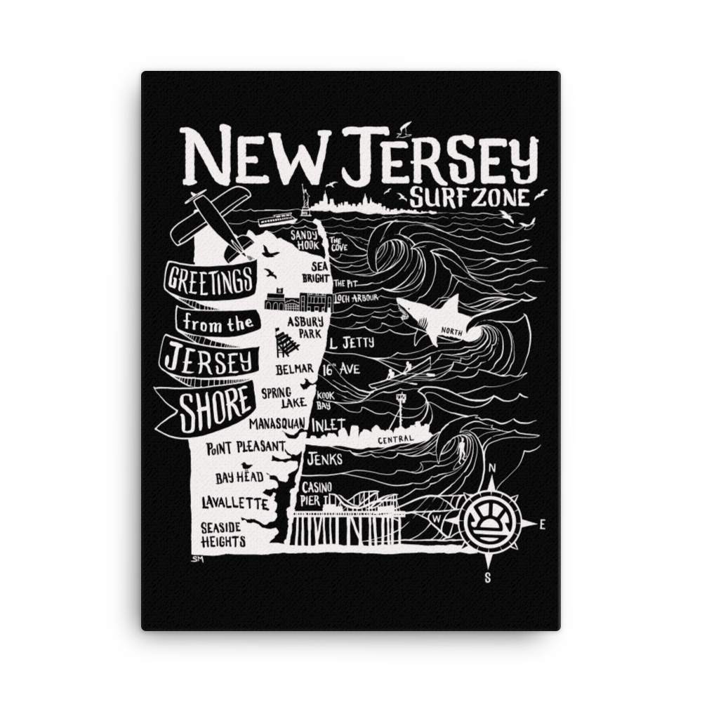NORTH JERSEY Map Canvas