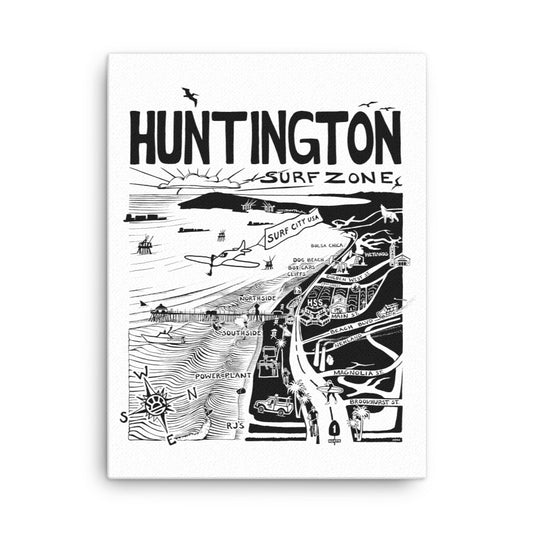 HUNTINGTON Map Canvas
