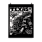 TEXAS Map Poster