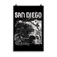 SAN DIEGO Map Poster
