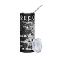 OREGON Stainless Steel Map Tumbler | Surf Map Apparel & Art by Distant Local.