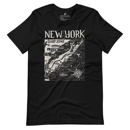 NEW YORK Unisex Map T-Shirt