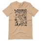 LAGUNA Unisex Map T-Shirt