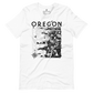 OREGON Unisex Map T-Shirt
