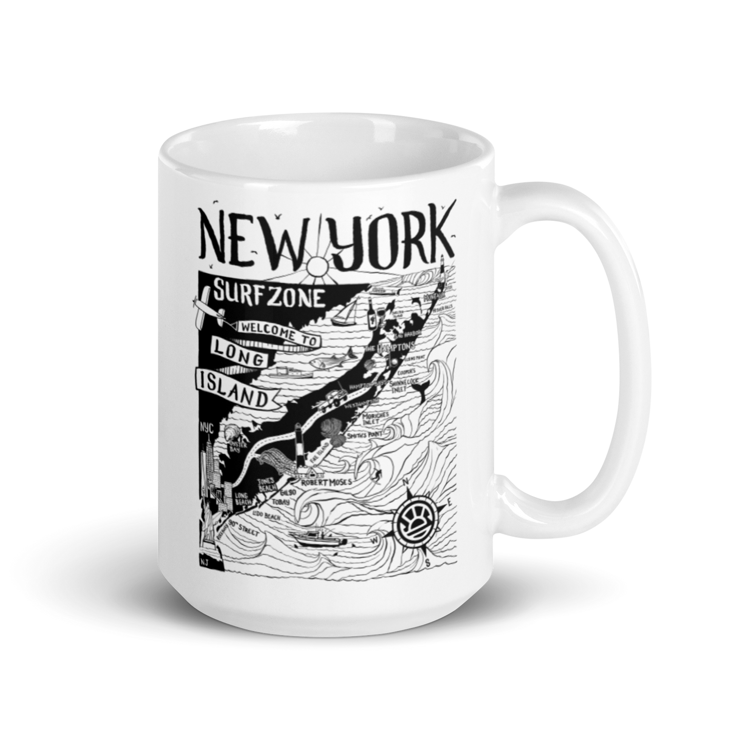 NEW YORK Map Mug